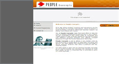 Desktop Screenshot of peopleconcepts.net